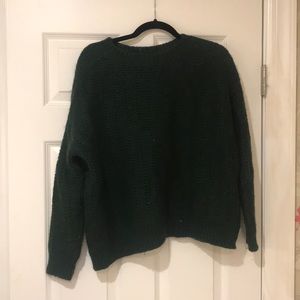 Dark green urban outfitters sweater